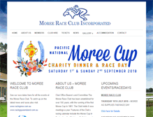 Tablet Screenshot of moreeraceclub.com.au